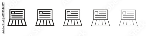 Bankbook icon in trendy filled solid style in black and white colors