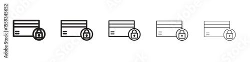 Credit limit icon in trendy filled solid style in black and white colors