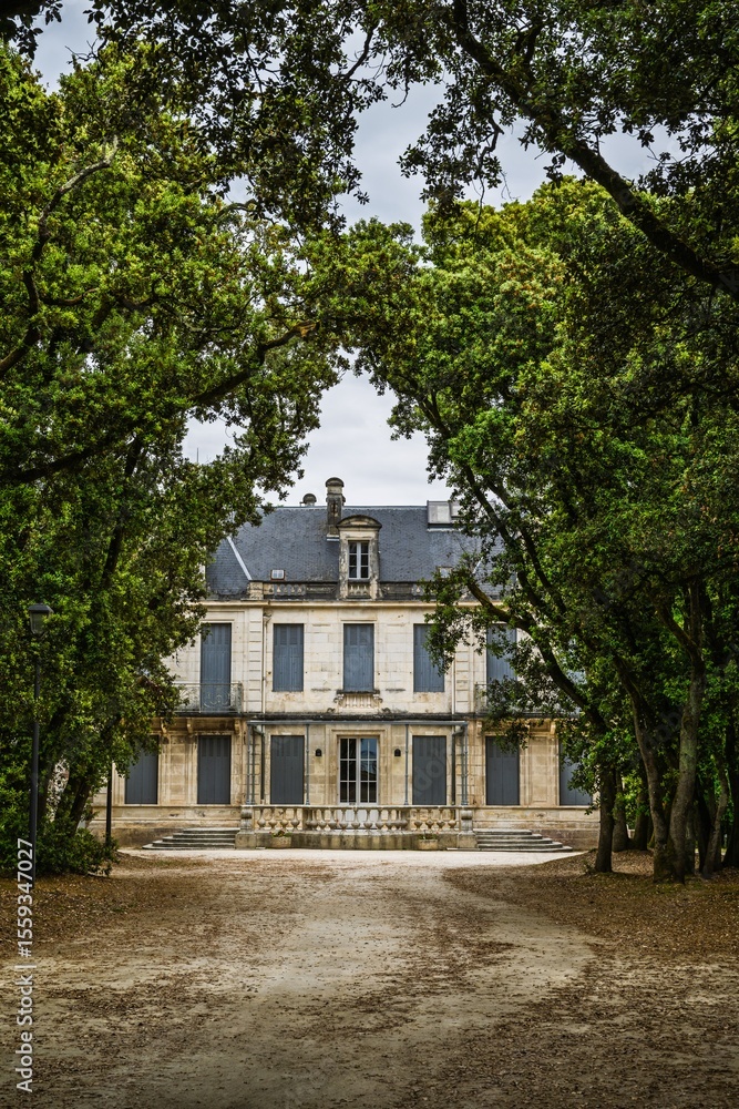 Naklejka premium Fouras, Fouras-les-Bains, Charente-Maritime, Nouvelle-Aquitaine, France, Europe