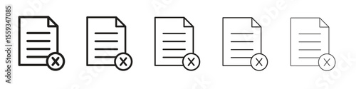 Paperless icon in trendy filled solid style in black and white colors