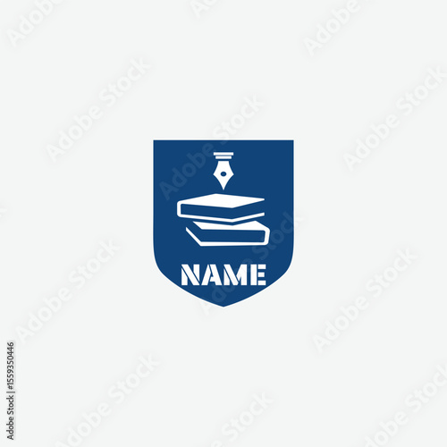 3962 educational logo school college university learning institute book academy organization