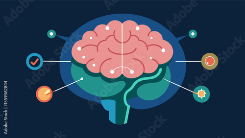 The brain model also features an area dedicated to the hypothalamus and how it regulates basic bodily functions like hunger thirst and sleep as well as the potential impacts of. Vector illustration