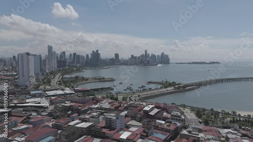 Drone Footage Over Casco Viejo, Panama – Colonial Architecture by Day