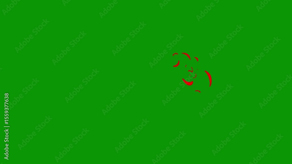 A green screen with white background and bunch of red flowers circle on it dot bird flying in the air animated chromakey background colorful creative movement elements motion style A green screen with white background and bunch of red flowers circle on it dot bird flying in the air animated chromakey background colorful creative movement elements motion style