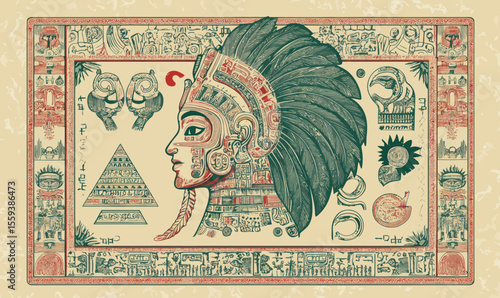 The ancient civilization of the Mayans, as seen in Chichen Itza, with its pyramids, glyphs, and old totem, has had a lasting impact on the culture of the Aztecs and Incas, and continues to influence