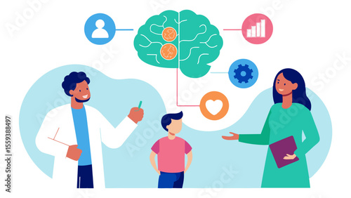 The brain scan results showed clear signs of a degenerative disease and the doctor gently guided the family through what to expect as the disease progresses. He also discussed ways. Vector