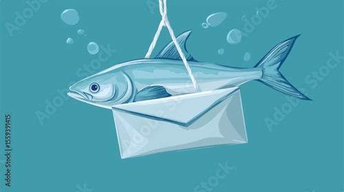 Data Phishing Hacking Online Scam Concept