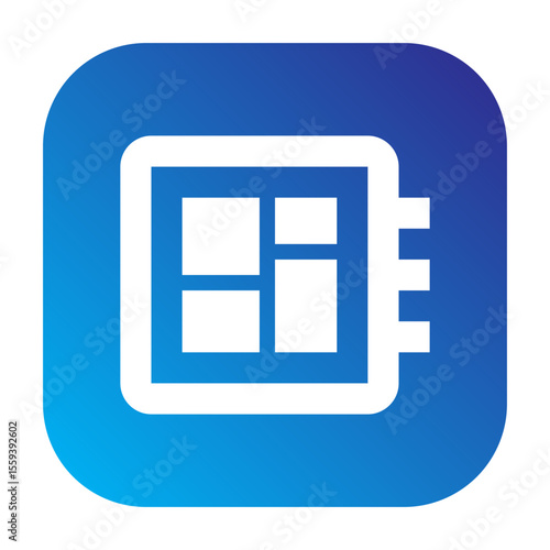 Developer board icon representing developer board functionality or feature.