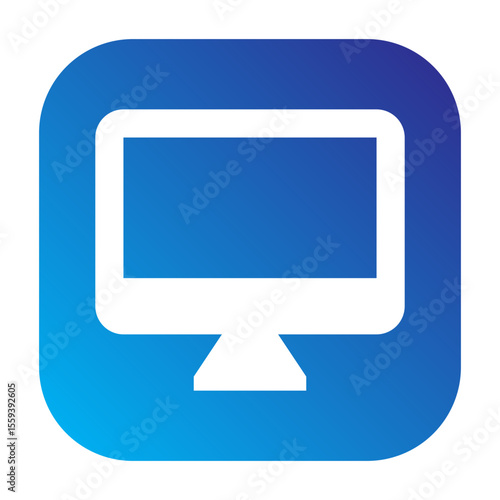 Desktop icon representing desktop functionality or feature.