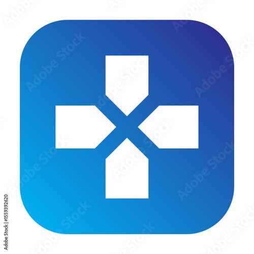Gamepad icon representing gamepad functionality or feature.