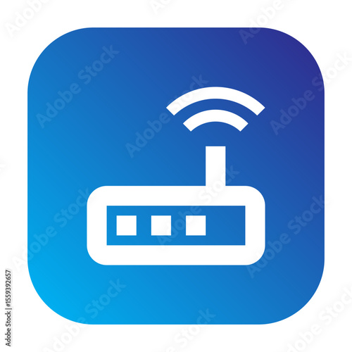 Router icon representing router functionality or feature.