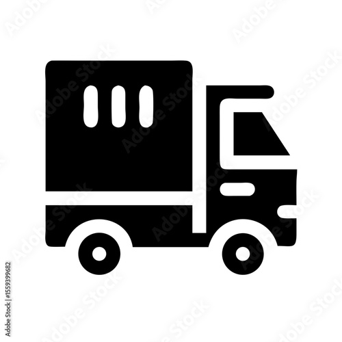 refrigerated truck icon