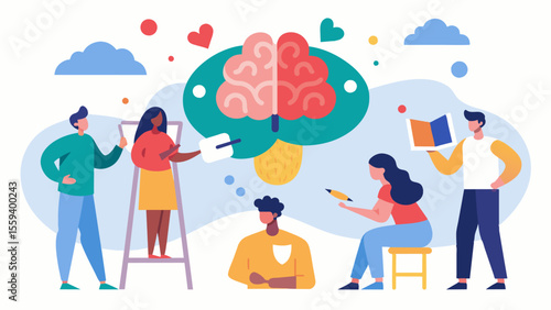 Creative Expression for Brain Health Engaging in creative activities has been linked to a healthier brain and improved cognitive abilities. This workshop encourages participants to. Vector