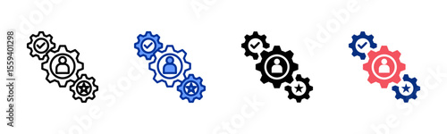 Skills icon sheet multiple style collection