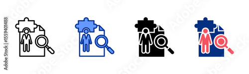 Jobfit icon sheet multiple style collection