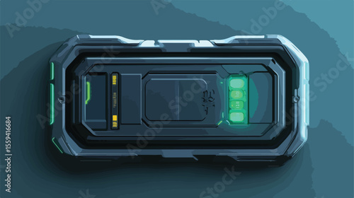 Electric Car Battery Level Smartphone Flat Vector