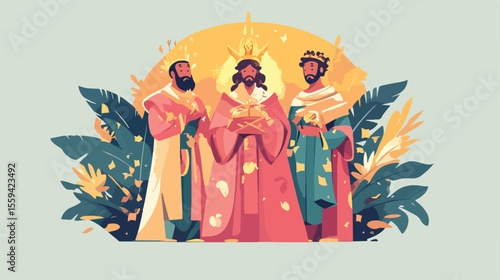 Three Magic Kings Bring Happiness on El Dia de los Reyes