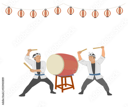 和太鼓　お祭り