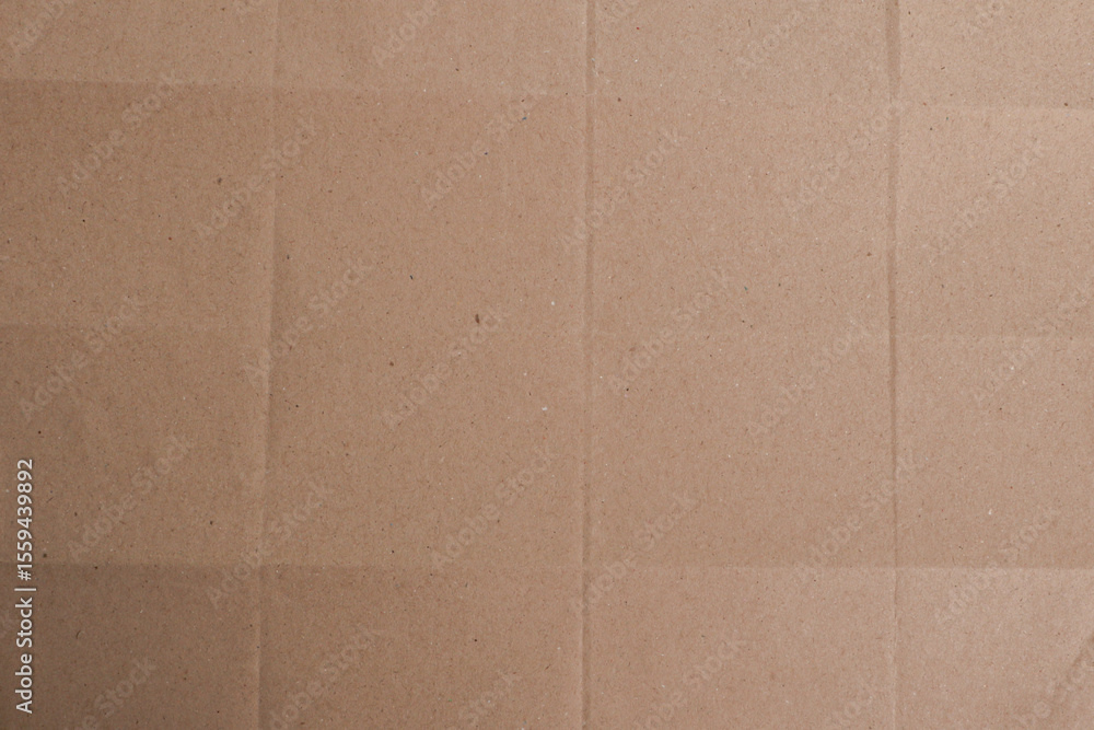 Fototapeta premium Geometric Folded Brown Paper Texture