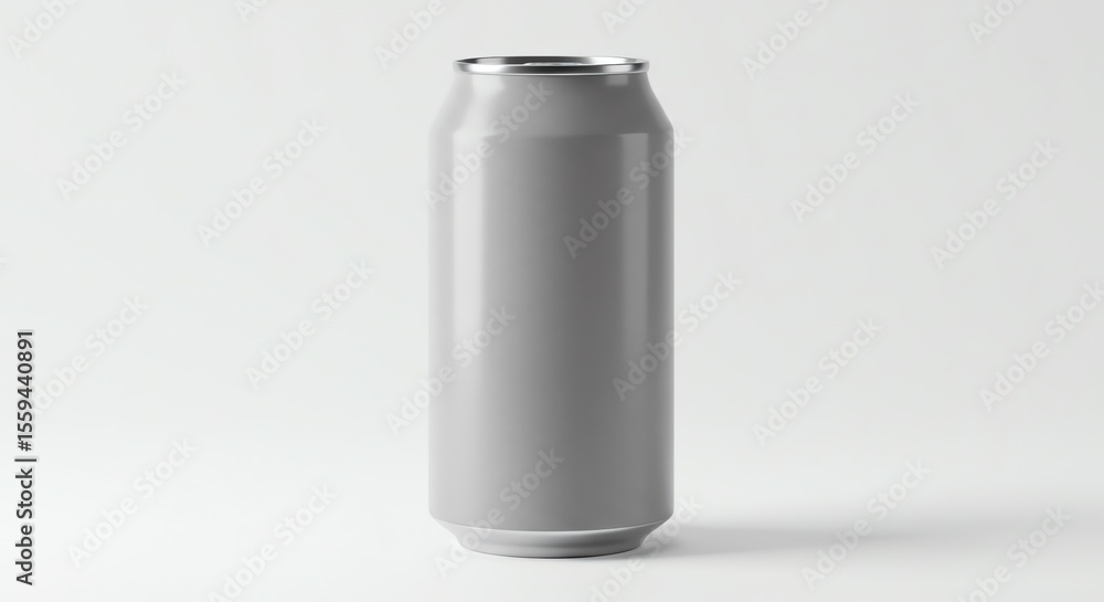Aluminum can drink product studio shot Aluminum can drink product studio shot