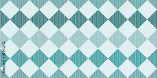 Retro Geometric Seamless Pattern with Colorful Squares and Vintage Style