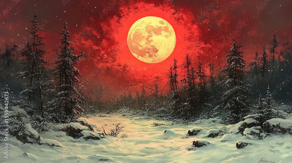 Naklejka premium AtmosphericChill