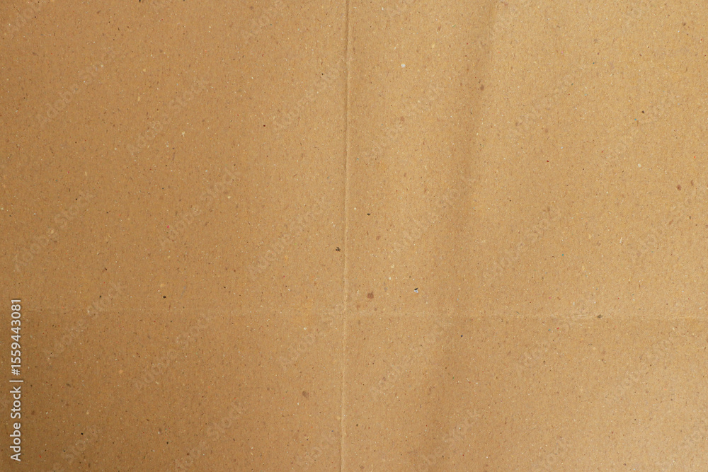 Fototapeta premium Vertical Fold Kraft Paper Texture