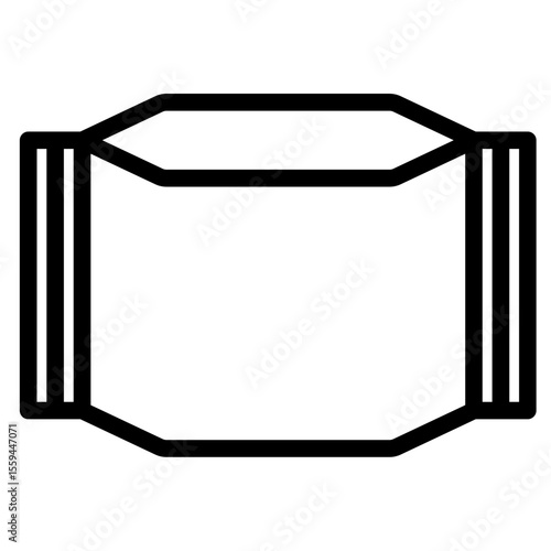 Pouch pop in vector illustration