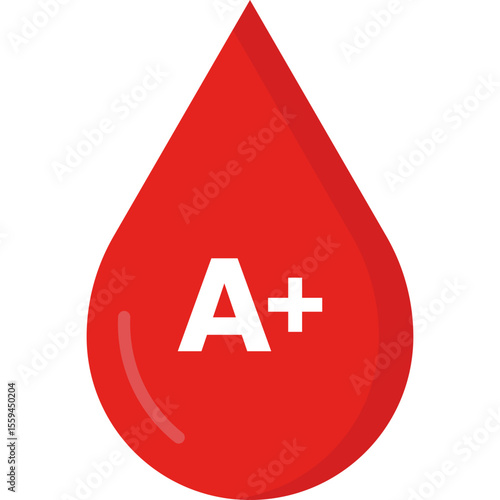 Blood Types Vector