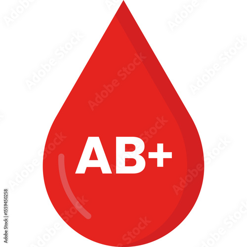 Blood Types Vector