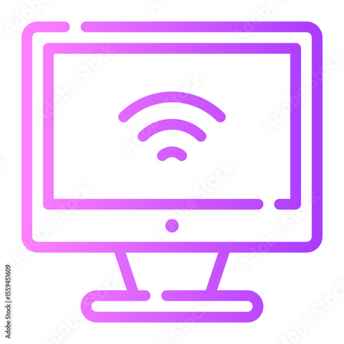 wifi gradient icon