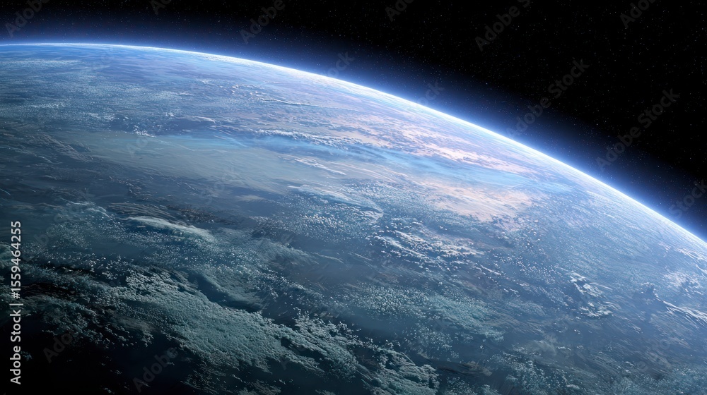 Fototapeta premium Earth from space overview