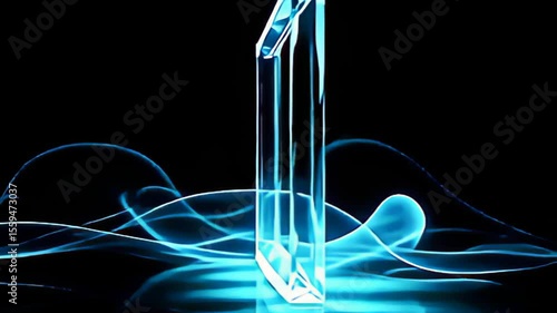 vacillate indiana unruffled harmony, the geometrical clear mete shot whirl indiana dense gyration live decorate with aeriform wisp of turquoise beam that reflux and stream about it, make an