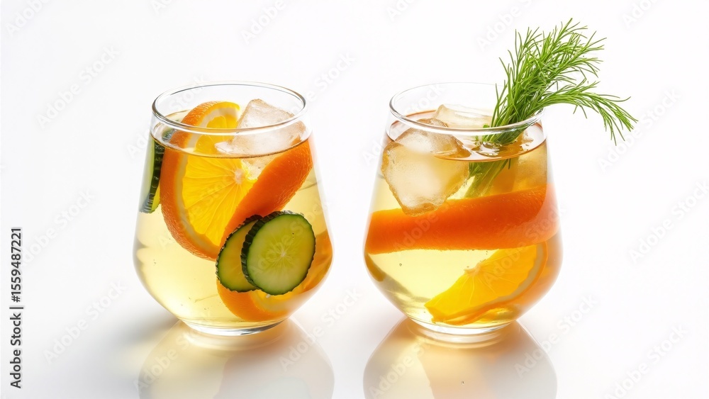 Refreshing Citrus And Cucumber Infused Water Refreshing Citrus And Cucumber Infused Water