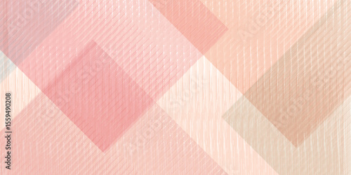 ピンク　四角　和柄　背景