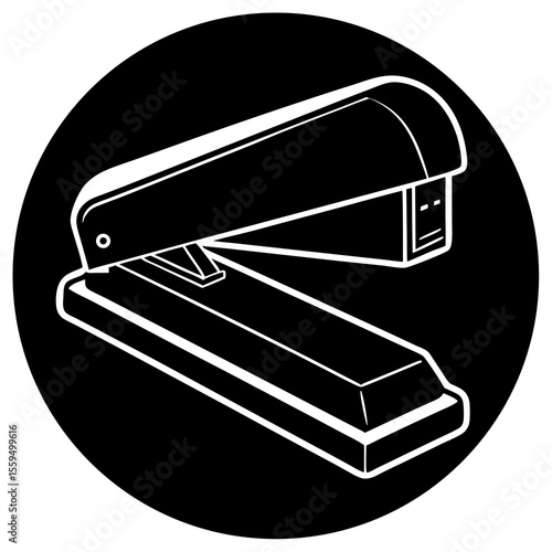 stapler isolated on white