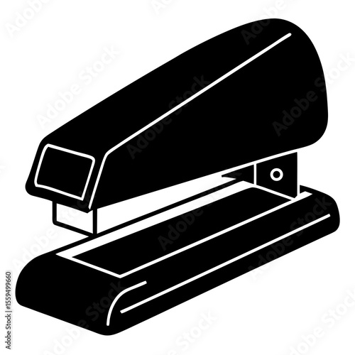 stapler isolated on white