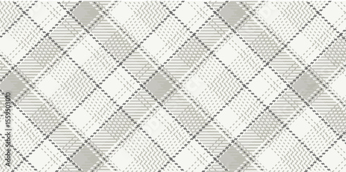 Vector checkered pattern or plaid pattern . Tartan, textured seamless twill for flannel shirts, duvet covers, other autumn winter textile mills. Vector Format