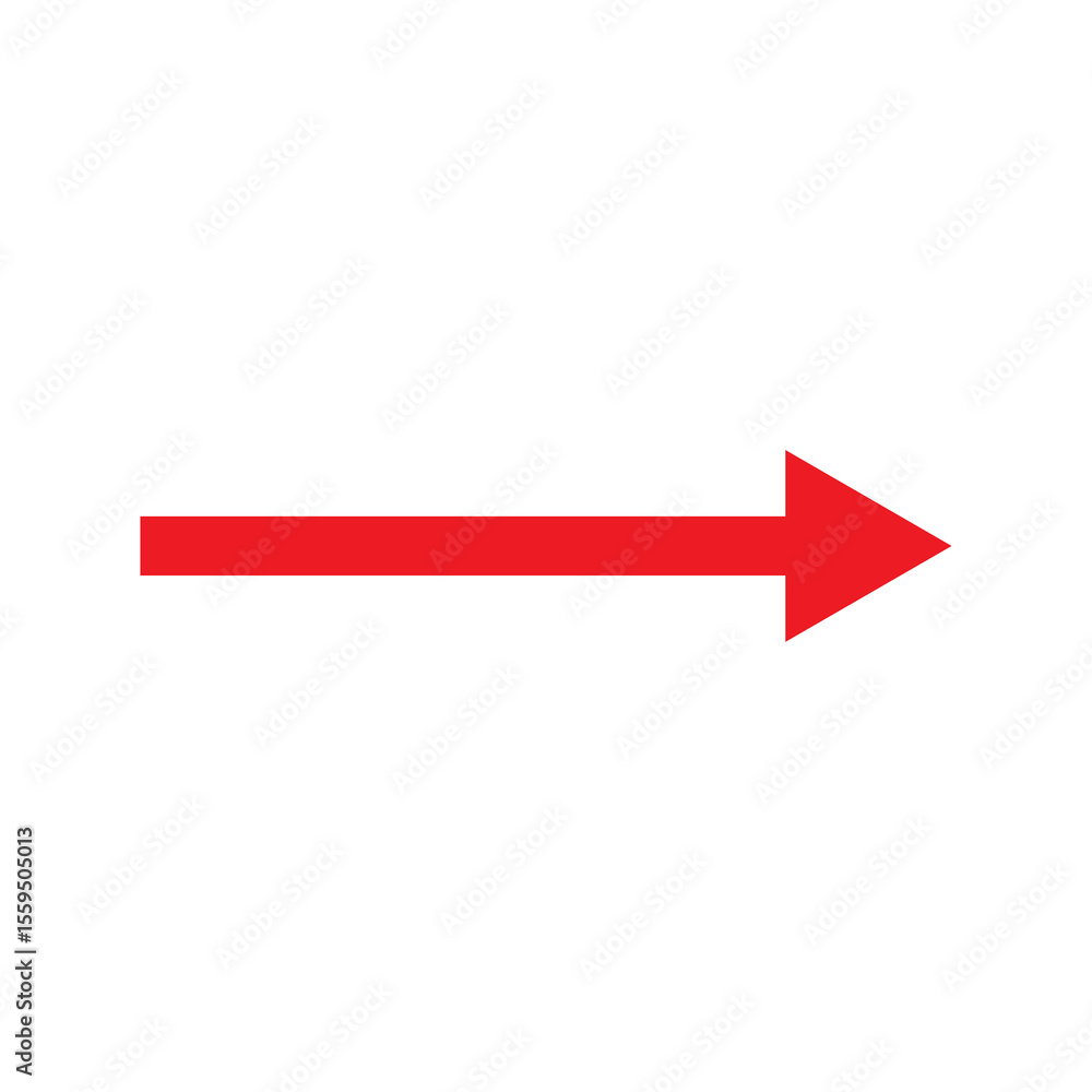 red arrow isolated red arrow isolated