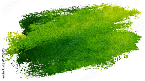 Abstract green watercolor paint texture