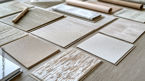 ナチュラルな壁紙 インテリアコーディネート