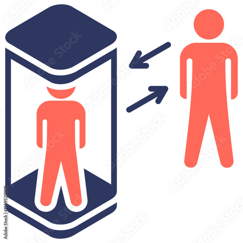 Quantum Teleportation Icon