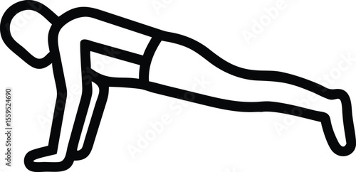 Push Up Position Bodyweight Exercise