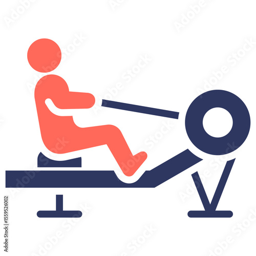 Rowing Machine Icon