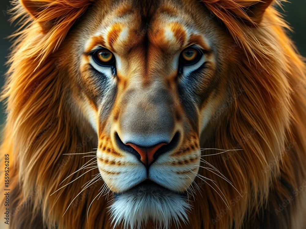 Fototapeta premium portrait of a lion