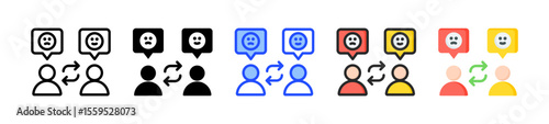 Feedback Icon Collection With Multiple Styles