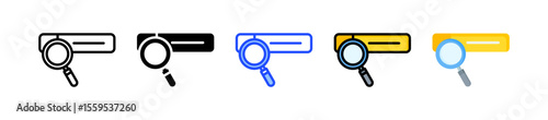 Search Icon Collection With Multiple Styles