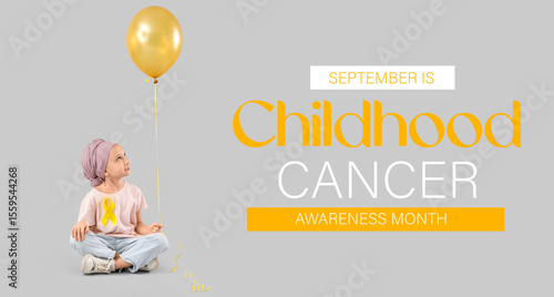 Cute little girl after chem...