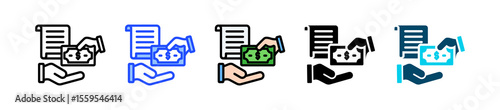 Payment Icon Collection With Multiple Styles