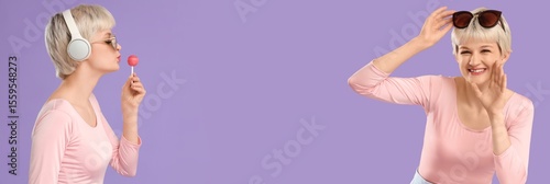 Beautiful young women with ...